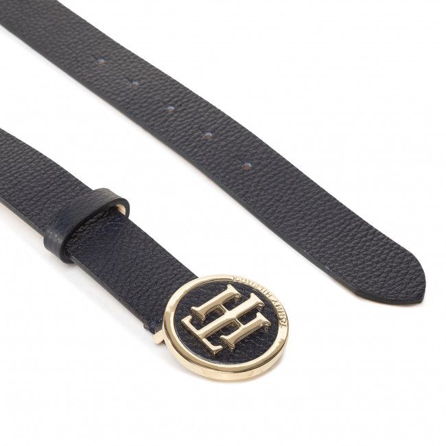 Cintura da donna Tommy Hilfiger - Th Round Buckle Belt 3.0 AW0AW08605 CJM