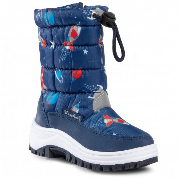 Stivali da neve Playshoes - 193012 Marine 11 Stivali da neve Playshoes - 193012 Marine 11