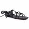 Sandali BOSS - Lucy Flat Sandal-N 50453054 1022415 01 Black 001