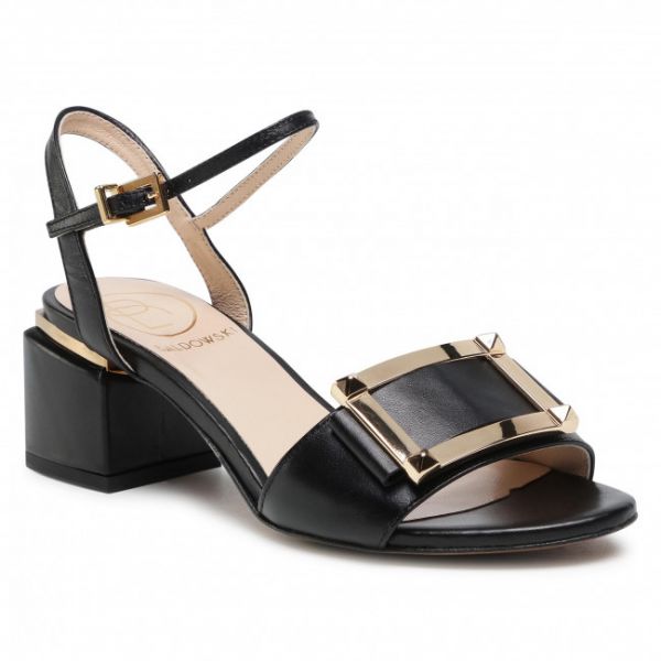 Sandali BALDOWSKI - D03512-4757-005 Czarna Skóra