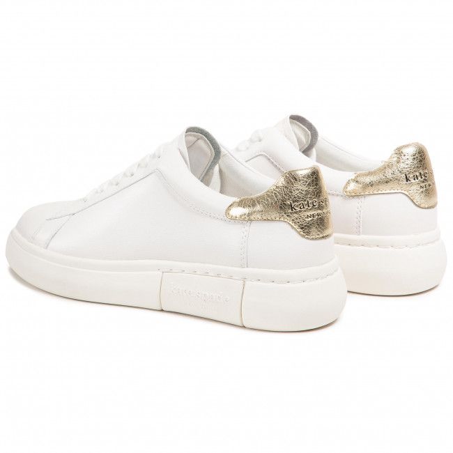 Sneakers KATE SPADE - Lift K0023 Optic White/Pale Gold Qpt