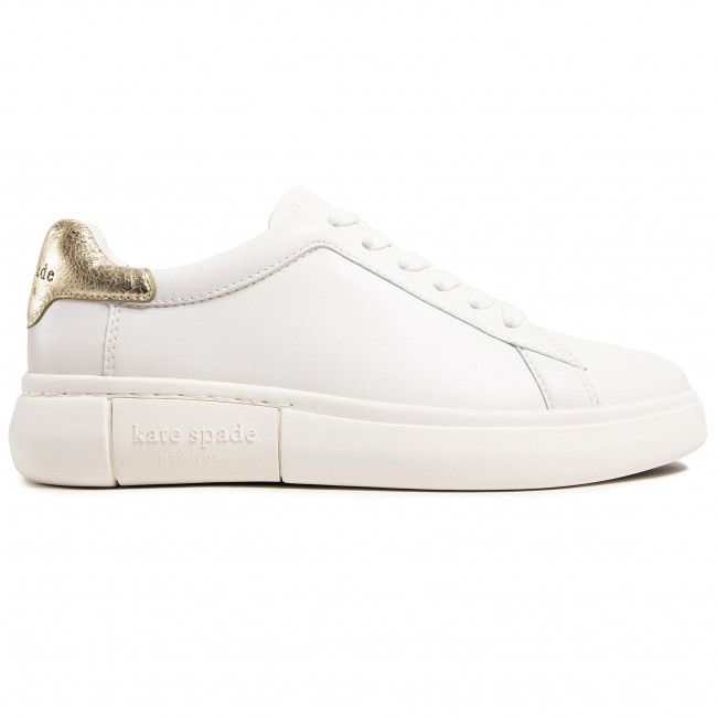 Sneakers KATE SPADE - Lift K0023 Optic White/Pale Gold Qpt
