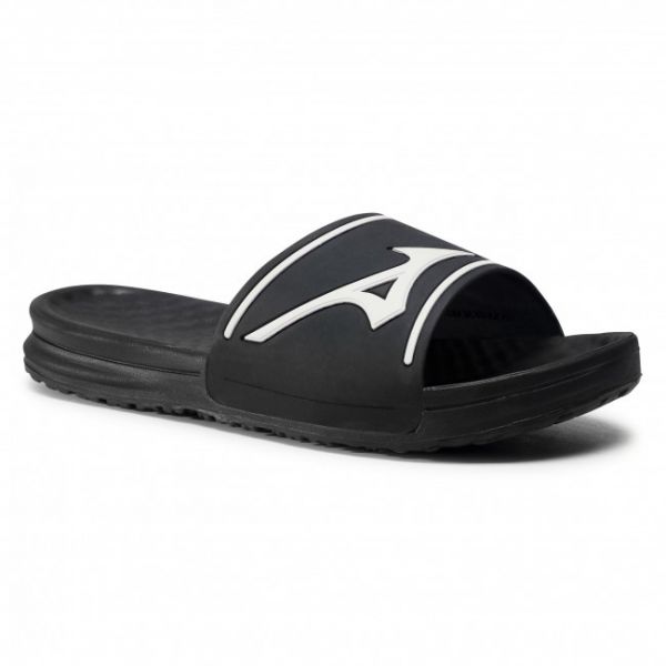 Ciabatte Mizuno - Relax Slide 2 11GJ202000 Black/White Ciabatte Mizuno - Relax Slide 2 11GJ202000 Black/White