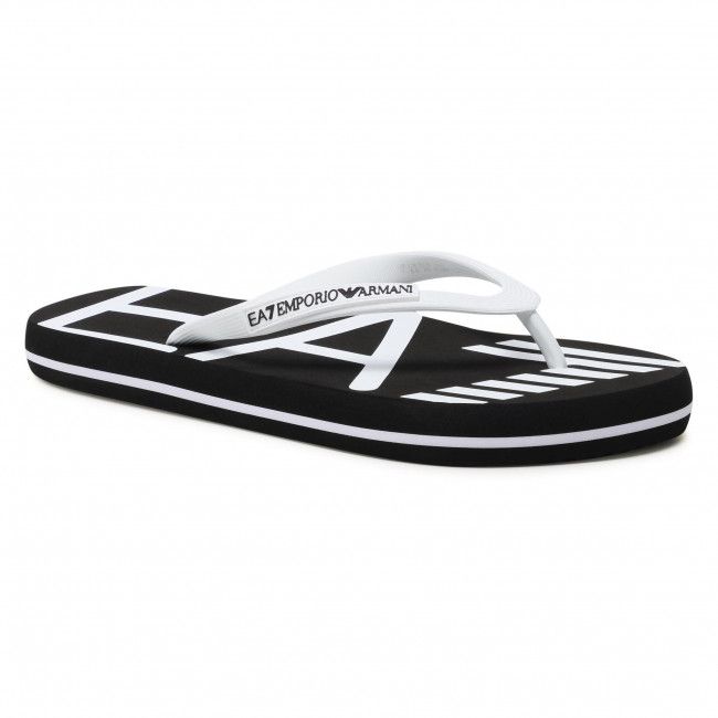 Infradito EA7 Emporio Armani - XCQ004 XK196 A120 Black/White