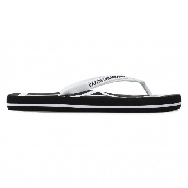 Infradito EA7 Emporio Armani - XCQ004 XK196 A120 Black/White