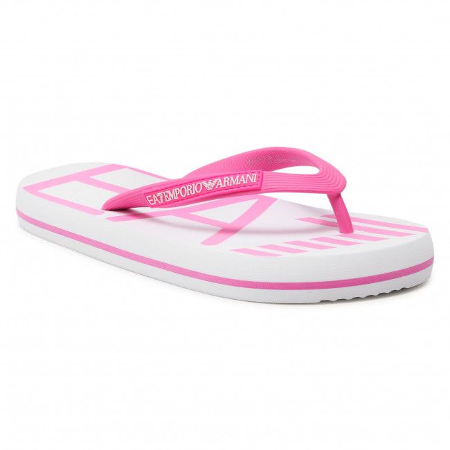 Infradito EA7 EMPORIO ARMANI - XCQ004 XK196 M499 White/Pink Fluo