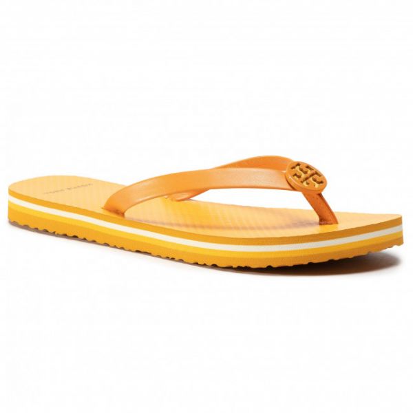 Infradito TORY BURCH - Mini Minnie Flip Flop 76732 Yams/Golden Citrus/Yams 700
