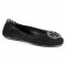 Ballerine TORY BURCH - Minnie Travel Ballet With Pave 79197 Perfect Black 006
