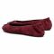Ballerine TORY BURCH - Minnie Travel Ballet With Pave 79197 Burgundy 927