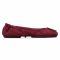 Ballerine TORY BURCH - Minnie Travel Ballet With Pave 79197 Burgundy 927