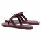 Infradito TORY BURCH - Metal Miller Embellished Sandal 79535 Burgundy 927