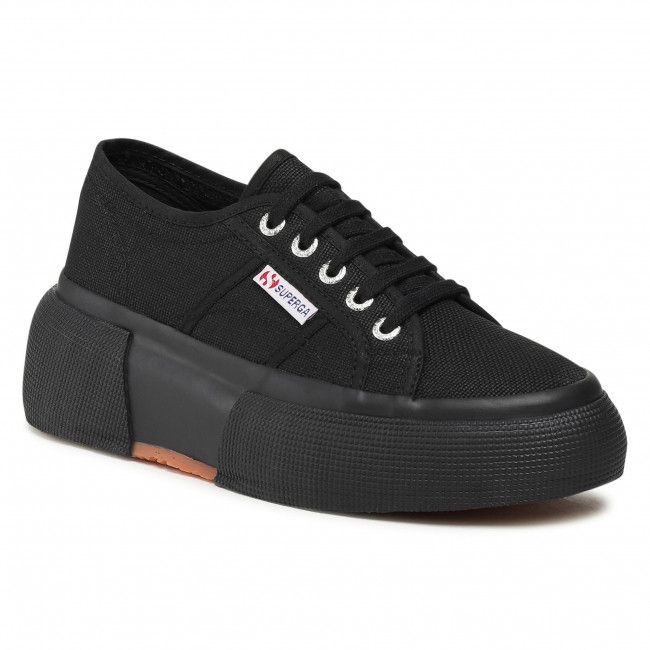 Scarpe sportive SUPERGA - 2287 Cotw S00DQS0 Full Black 996