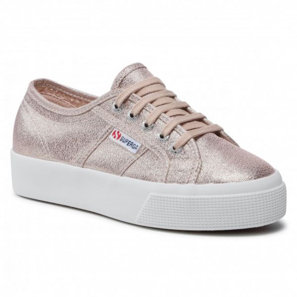 Scarpe sportive SUPERGA - 2730 Lame S2116UW Rose Platinum 941
