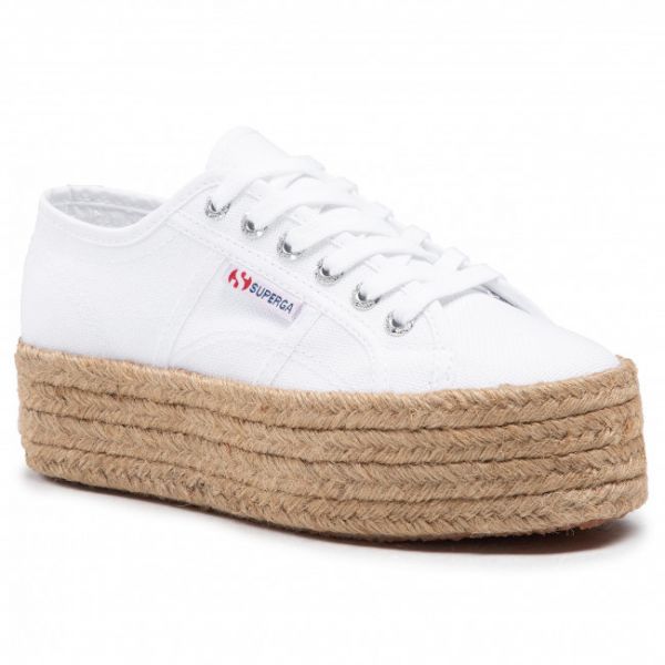 Espadrillas SUPERGA - 2790 Rope S51186W White 901