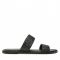 Ciabatte CALVIN KLEIN JEANS - Flat Sandal Twostraps Em Pa-Pl YW0YW00141 Black BDS