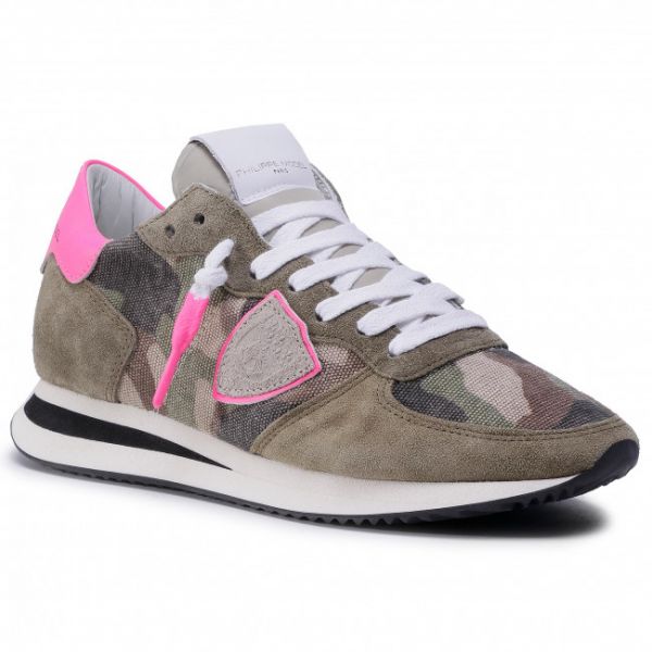 Sneakers PHILIPPE MODEL - Trpx TZLD CN01 Vert Sneakers PHILIPPE MODEL - Trpx TZLD CN01 Vert