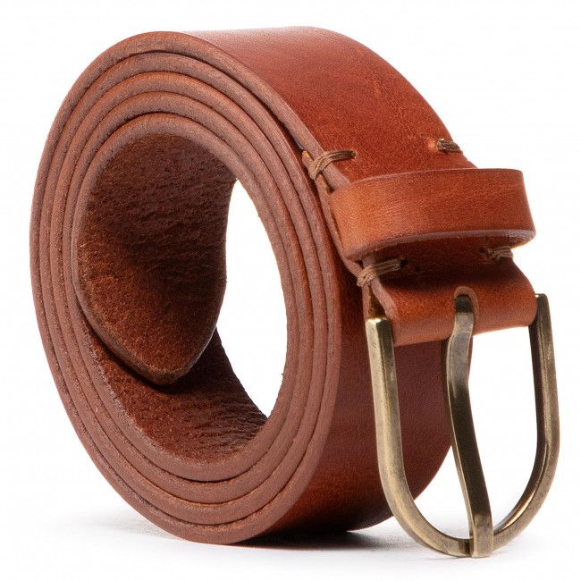 Cintura da uomo Lee - Core Belt LG245080 Dark Cognac