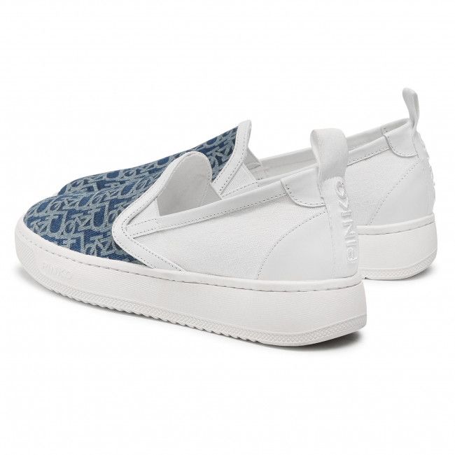 Scarpe sportive PINKO - Liquirizia Slip On PE 21 BLKS1 1H20UM Y737 Off White L6U