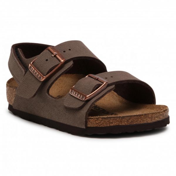 Sandali Birkenstock - Milano Hl Kids 1018637 Mocha Sandali Birkenstock - Milano Hl Kids 1018637 Mocha