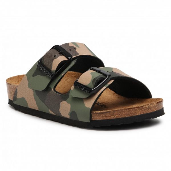 Ciabatte Birkenstock - Arizona Kids 1017374 Desert Soil Khaki Ciabatte Birkenstock - Arizona Kids 1017374 Desert Soil Khaki