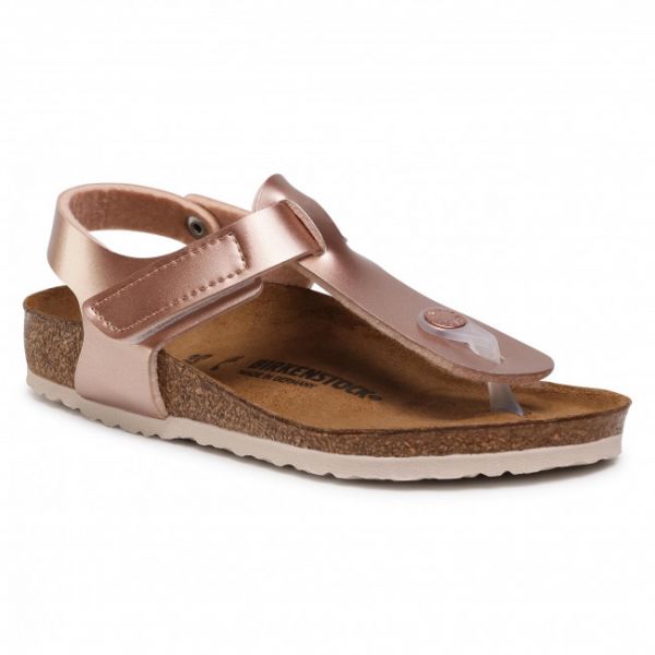 Sandali Birkenstock - Kairo Hl Kids 1019220 Electric Metallic Copper Sandali Birkenstock - Kairo Hl Kids 1019220 Electric Metallic Copper