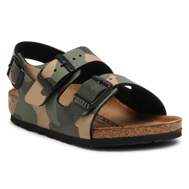 Sandali Birkenstock - Milano Kinder 1017377 Desert Soil Camo Khaki