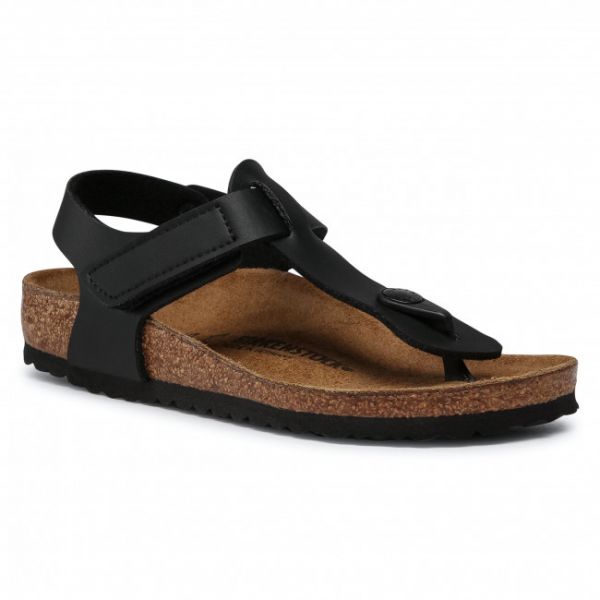 Sandali BIRKENSTOCK - Kairo Hl Kids 1018639 Black Sandali BIRKENSTOCK - Kairo Hl Kids 1018639 Black