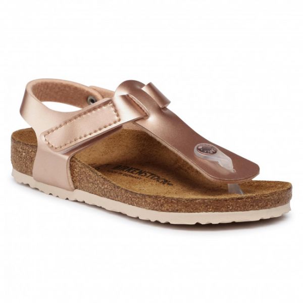 Sandali Birkenstock - Kairo Hl Kids 1019146 Electric Metallic Copper Sandali Birkenstock - Kairo Hl Kids 1019146 Electric Metallic Copper