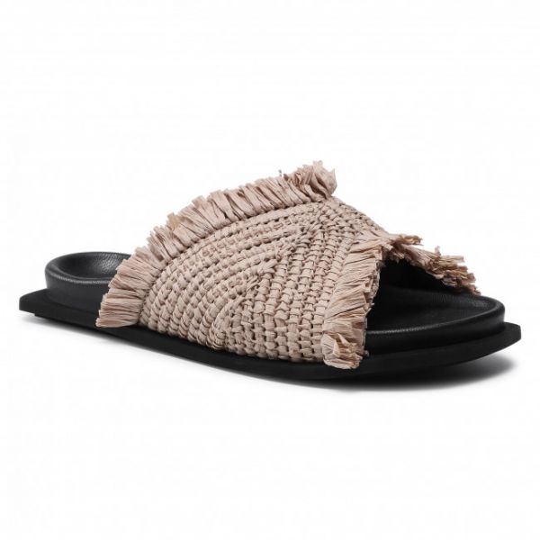 Ciabatte INUIKII - Raffia Moon 70106-095 White Ciabatte INUIKII - Raffia Moon 70106-095 White