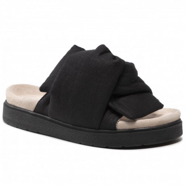 Ciabatte INUIKII - Knot Lino 70704-074 Black Ciabatte INUIKII - Knot Lino 70704-074 Black