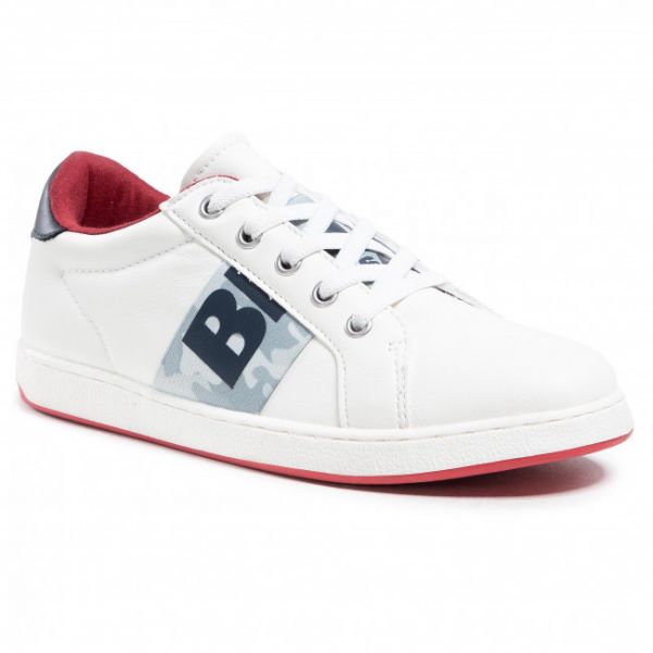 Sneakers BLAUER - S1BUZZ06/PUC S Wnr White/Navy/Red Sneakers BLAUER - S1BUZZ06/PUC S Wnr White/Navy/Red