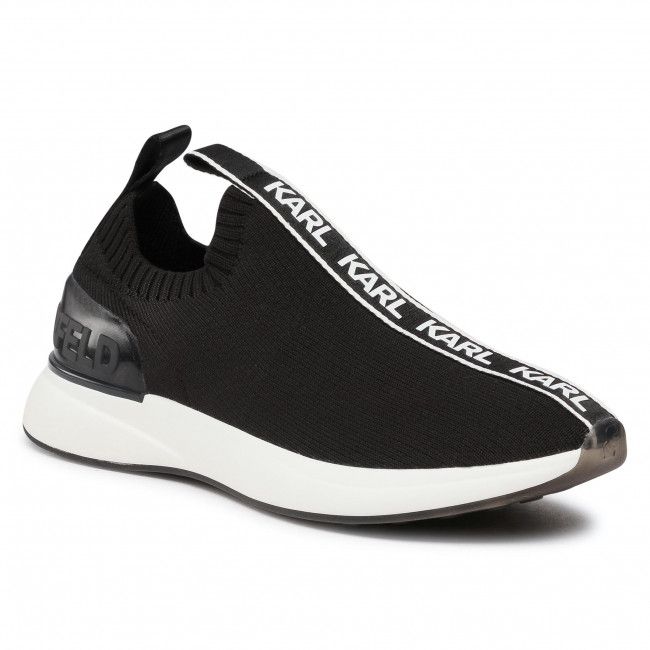 Sneakers KARL LAGERFELD - KL62115 Black Knit Textile