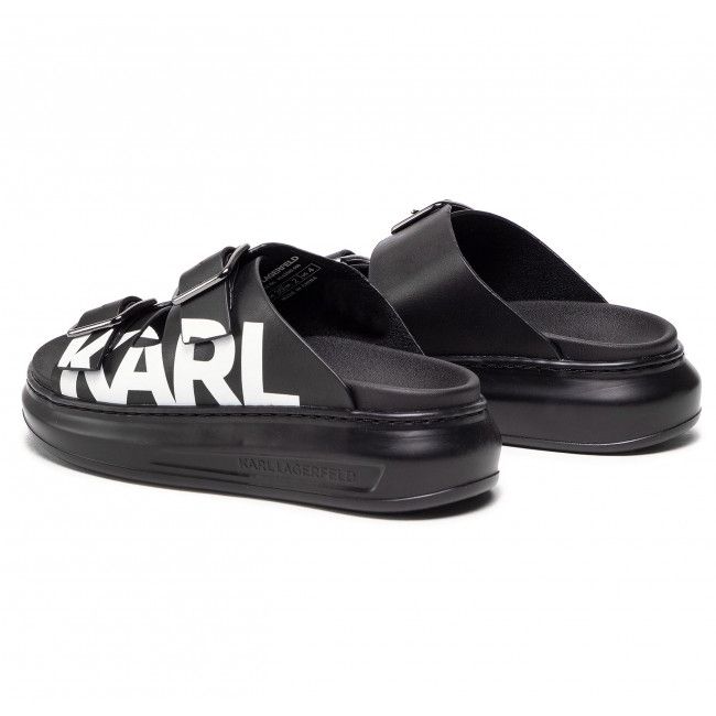 Ciabatte KARL LAGERFELD - KL62505 Black Lthr