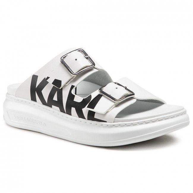 Ciabatte KARL LAGERFELD - KL62505 White Lthr