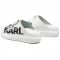 Ciabatte KARL LAGERFELD - KL62505 White Lthr