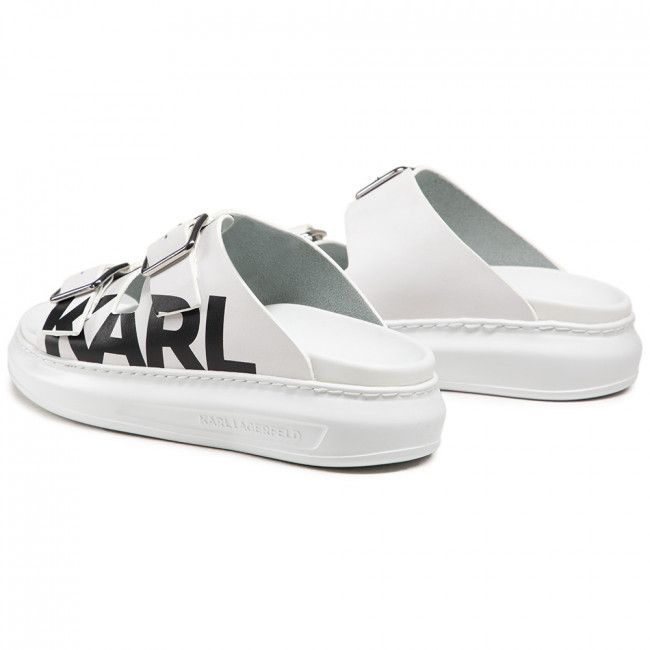 Ciabatte KARL LAGERFELD - KL62505 White Lthr