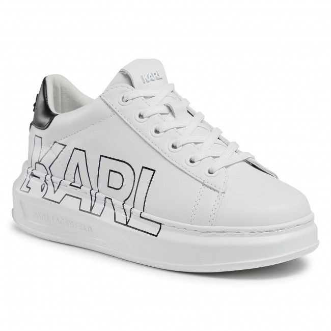 Sneakers KARL LAGERFELD - KL62511 White Lthr