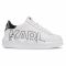 Sneakers KARL LAGERFELD - KL62511 White Lthr