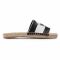 Espadrillas KARL LAGERFELD - KL80110 Black Lthr