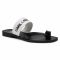 Infradito KARL LAGERFELD - KL80425 001 Black &amp; White Lthr