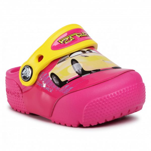 Ciabatte Crocs - Crocsfunlab Lights 204138 Candy Pink Ciabatte Crocs - Crocsfunlab Lights 204138 Candy Pink