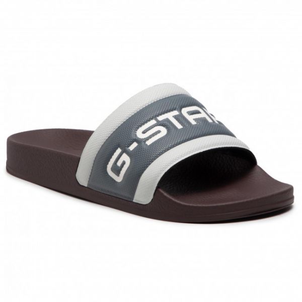 Ciabatte G-STAR RAW - Cart Slide III D13909-3593-C440 Dk Plum/Lt Building Ciabatte G-STAR RAW - Cart Slide III D13909-3593-C440 Dk Plum/Lt Building