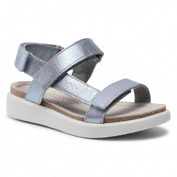 Sandali ECCO - Flowt K 70570260077 Silver Iridescent Sandali ECCO - Flowt K 70570260077 Silver Iridescent