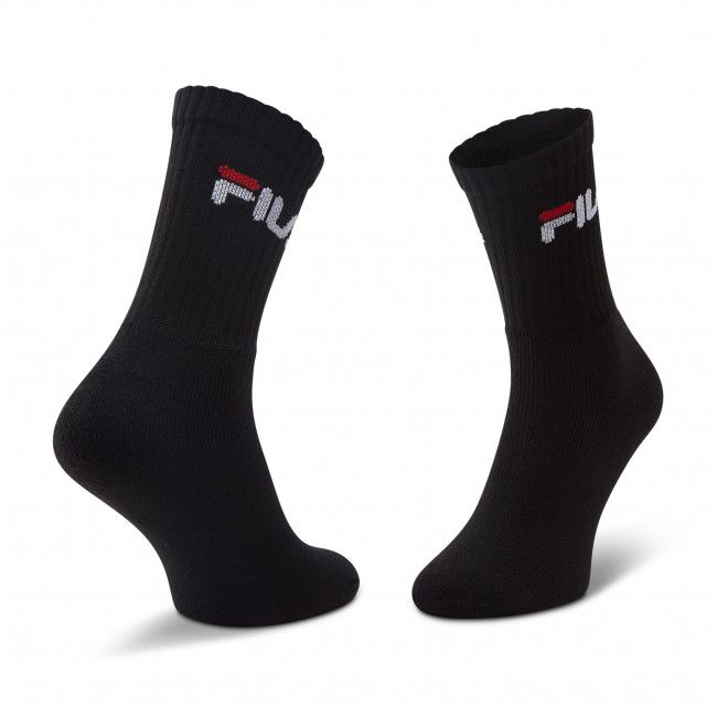 Set di 3 paia di calzini lunghi unisex Fila - F9505 Black 200