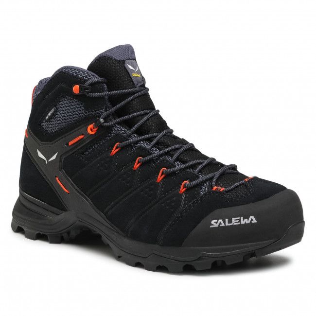 Scarpe da trekking Salewa - Ms Alp Mate Mid Wp 61384-0996 Black Out/Fluo Orange