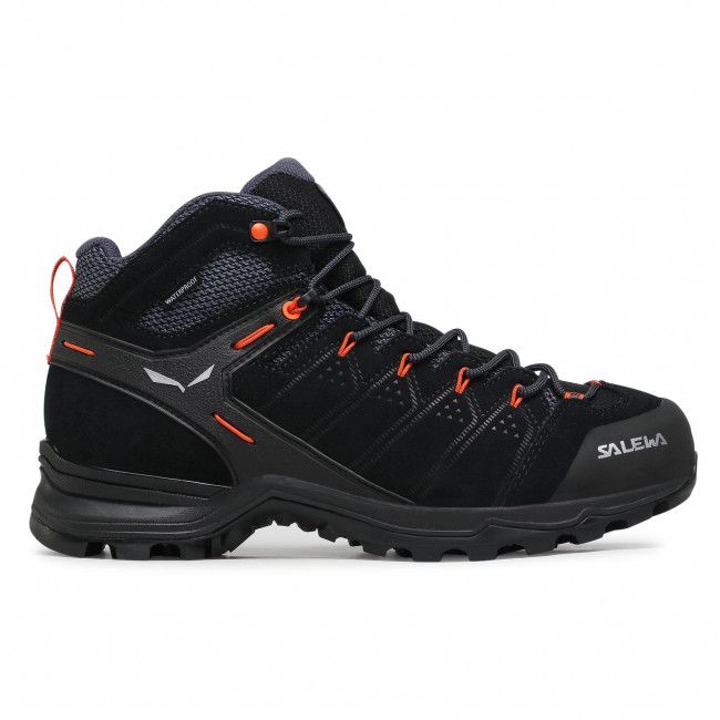 Scarpe da trekking Salewa - Ms Alp Mate Mid Wp 61384-0996 Black Out/Fluo Orange