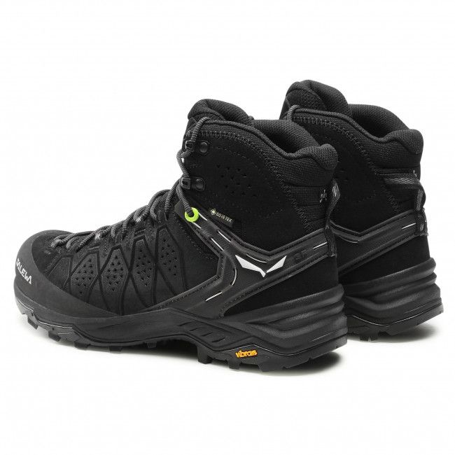 Scarpe da trekking SALEWA - Ms Alp Trainer 2 Mid Gtx GORE-TEX 61382-0971 Black/Black 0971