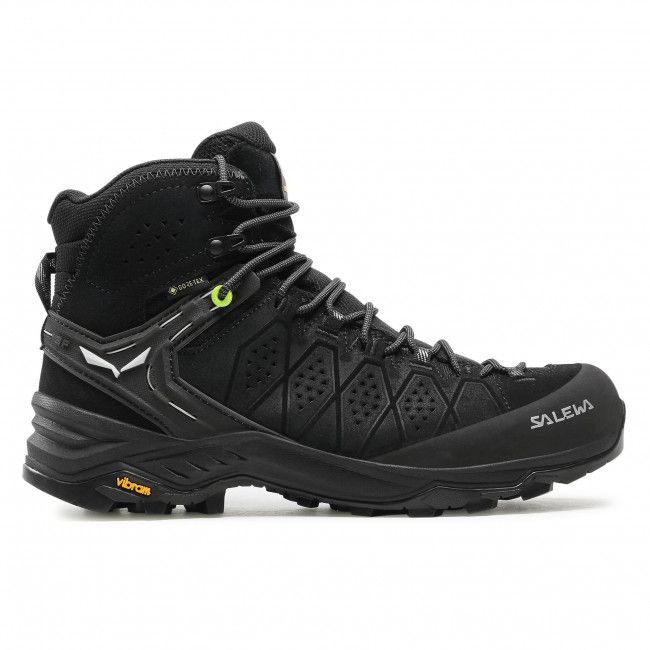 Scarpe da trekking SALEWA - Ms Alp Trainer 2 Mid Gtx GORE-TEX 61382-0971 Black/Black 0971