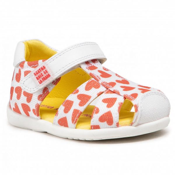 Sandali Agatha Ruiz de la Prada - 212900 B- Blanco Y Corazones Sandali Agatha Ruiz de la Prada - 212900 B- Blanco Y Corazones