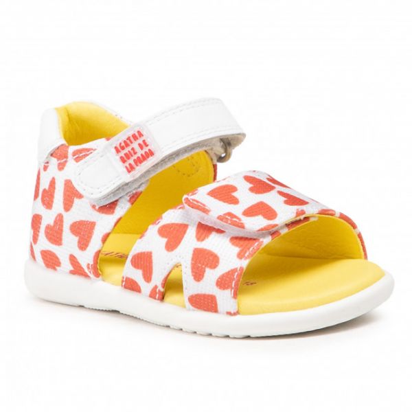 Sandali Agatha Ruiz de la Prada - 212901 B-Blanco Y Corazones Sandali Agatha Ruiz de la Prada - 212901 B-Blanco Y Corazones